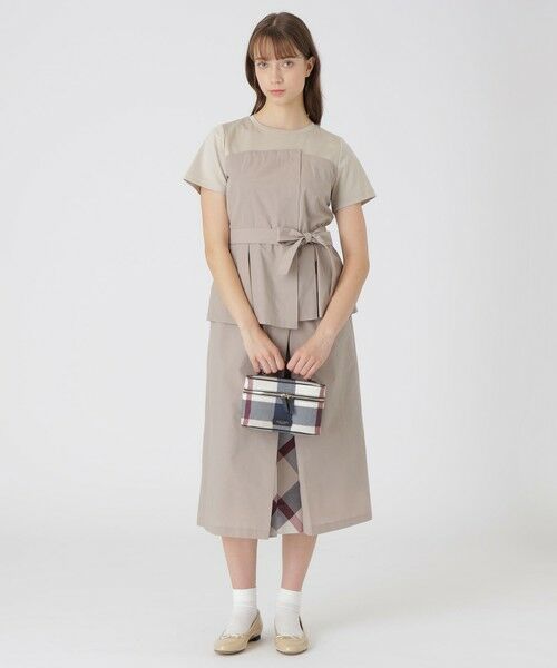 BLUE LABEL / BLACK LABEL CRESTBRIDGE / ブルーレーベル / ブラックレーベル・クレストブリッジ  ショルダーバッグ | クレストブリッジチェックPVCバニティショルダー | 詳細9