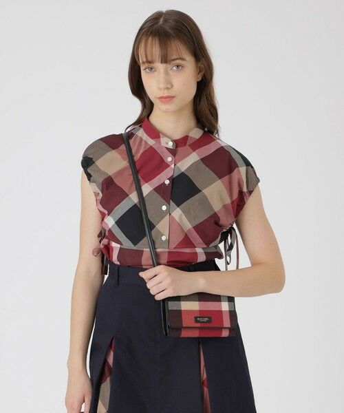 BLUE LABEL / BLACK LABEL CRESTBRIDGE / ブルーレーベル / ブラックレーベル・クレストブリッジ  ショルダーバッグ | クレストブリッジチェックPVCウォレットショルダー | 詳細1