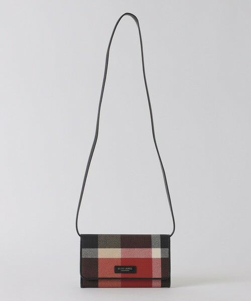 BLUE LABEL / BLACK LABEL CRESTBRIDGE / ブルーレーベル / ブラックレーベル・クレストブリッジ  ショルダーバッグ | クレストブリッジチェックPVCウォレットショルダー | 詳細3