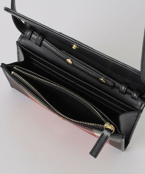 BLUE LABEL / BLACK LABEL CRESTBRIDGE / ブルーレーベル / ブラックレーベル・クレストブリッジ  ショルダーバッグ | クレストブリッジチェックPVCウォレットショルダー | 詳細5