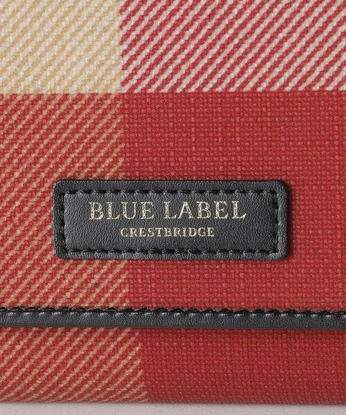 BLUE LABEL / BLACK LABEL CRESTBRIDGE / ブルーレーベル / ブラックレーベル・クレストブリッジ  ショルダーバッグ | クレストブリッジチェックPVCウォレットショルダー | 詳細6