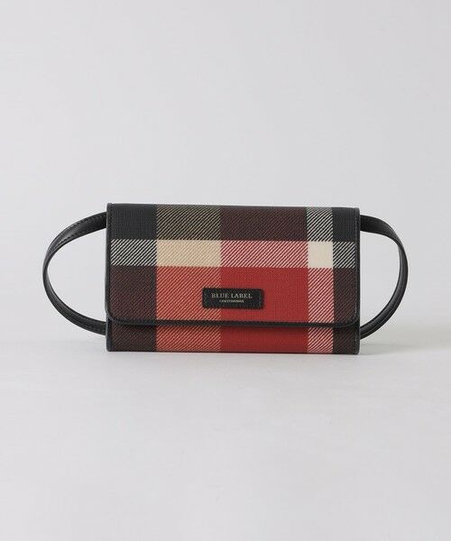 BLUE LABEL / BLACK LABEL CRESTBRIDGE / ブルーレーベル / ブラックレーベル・クレストブリッジ  ショルダーバッグ | クレストブリッジチェックPVCウォレットショルダー | 詳細7