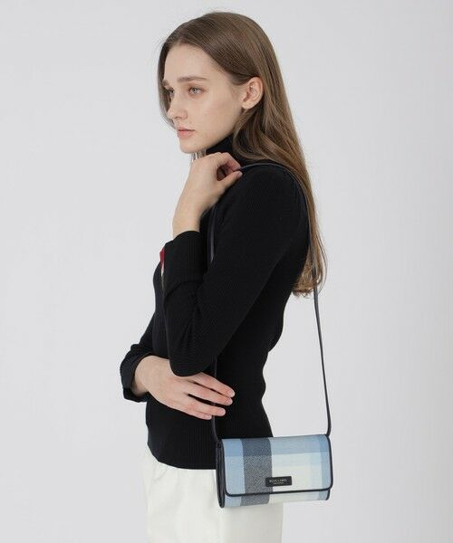 BLUE LABEL / BLACK LABEL CRESTBRIDGE / ブルーレーベル / ブラックレーベル・クレストブリッジ  ショルダーバッグ | クレストブリッジチェックPVCウォレットショルダー | 詳細8