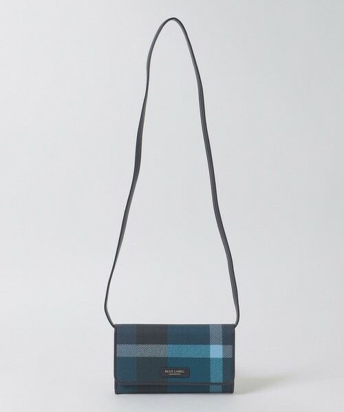 BLUE LABEL / BLACK LABEL CRESTBRIDGE / ブルーレーベル / ブラックレーベル・クレストブリッジ  ショルダーバッグ | クレストブリッジチェックPVCウォレットショルダー | 詳細16