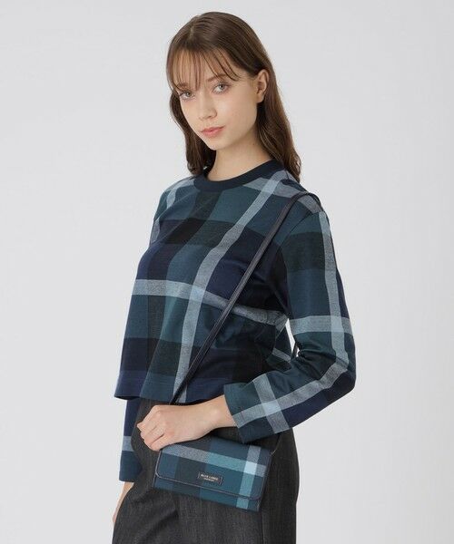 BLUE LABEL / BLACK LABEL CRESTBRIDGE / ブルーレーベル / ブラックレーベル・クレストブリッジ  ショルダーバッグ | クレストブリッジチェックPVCウォレットショルダー | 詳細14