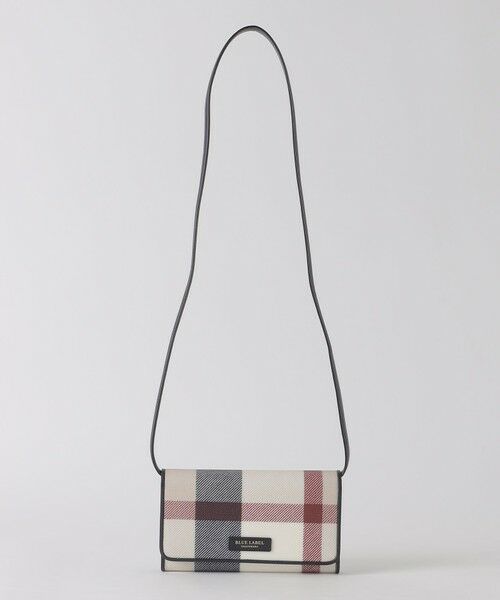 BLUE LABEL / BLACK LABEL CRESTBRIDGE / ブルーレーベル / ブラックレーベル・クレストブリッジ  ショルダーバッグ | クレストブリッジチェックPVCウォレットショルダー | 詳細23