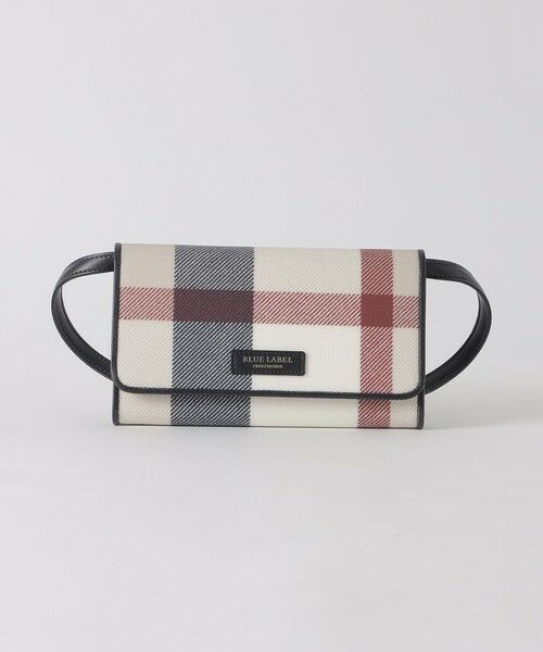 BLUE LABEL / BLACK LABEL CRESTBRIDGE / ブルーレーベル / ブラックレーベル・クレストブリッジ  ショルダーバッグ | クレストブリッジチェックPVCウォレットショルダー | 詳細27