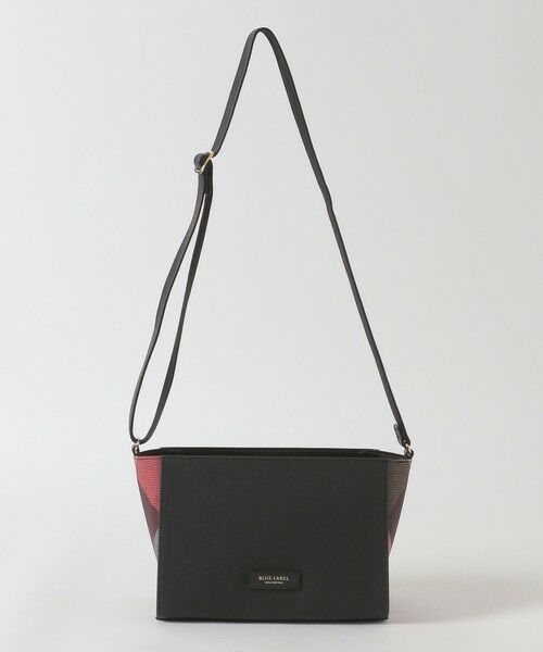 BLUE LABEL / BLACK LABEL CRESTBRIDGE / ブルーレーベル / ブラックレーベル・クレストブリッジ  ショルダーバッグ | パーシャルクレストブリッジチェックPVCミニショルダー | 詳細3