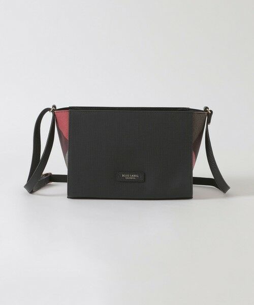 BLUE LABEL / BLACK LABEL CRESTBRIDGE / ブルーレーベル / ブラックレーベル・クレストブリッジ  ショルダーバッグ | パーシャルクレストブリッジチェックPVCミニショルダー | 詳細7