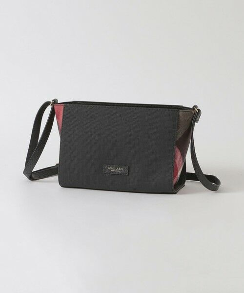 BLUE LABEL / BLACK LABEL CRESTBRIDGE/ブルーレーベル / ブラックレーベル・クレストブリッジ パーシャルクレストブリッジチェックPVCミニショルダー ブラック F BLUE LABEL / BLACK LABEL CRESTBRIDGE/ブルーレーベル / ブラックレーベル・クレストブリッジ パーシャルクレストブリッジチェックPVCミニショルダー ブラック F