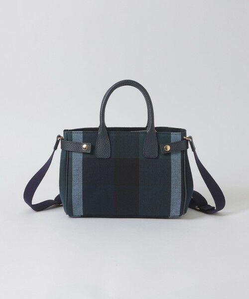 BLUE LABEL / BLACK LABEL CRESTBRIDGE / ブルーレーベル / ブラックレーベル・クレストブリッジ  ショルダーバッグ | クレストブリッジチェックキャンバスハトメミドルトート | 詳細4