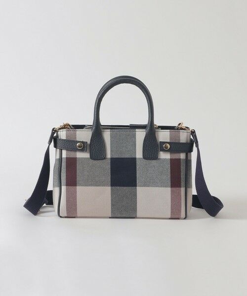 BLUE LABEL / BLACK LABEL CRESTBRIDGE / ブルーレーベル / ブラックレーベル・クレストブリッジ  ショルダーバッグ | クレストブリッジチェックキャンバスハトメミドルトート | 詳細10