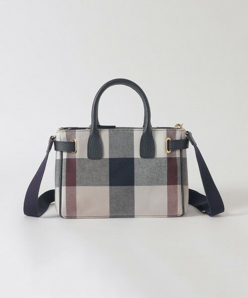 BLUE LABEL / BLACK LABEL CRESTBRIDGE / ブルーレーベル / ブラックレーベル・クレストブリッジ  ショルダーバッグ | クレストブリッジチェックキャンバスハトメミドルトート | 詳細12