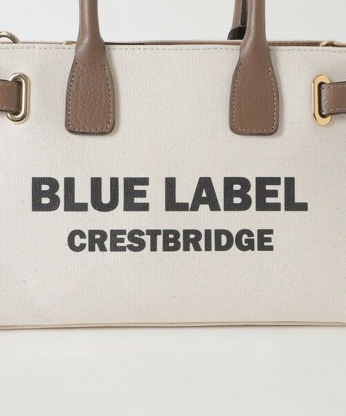 BLUE LABEL / BLACK LABEL CRESTBRIDGE / ブルーレーベル / ブラックレーベル・クレストブリッジ  ショルダーバッグ | ロゴプリントハトメミドルトート | 詳細6