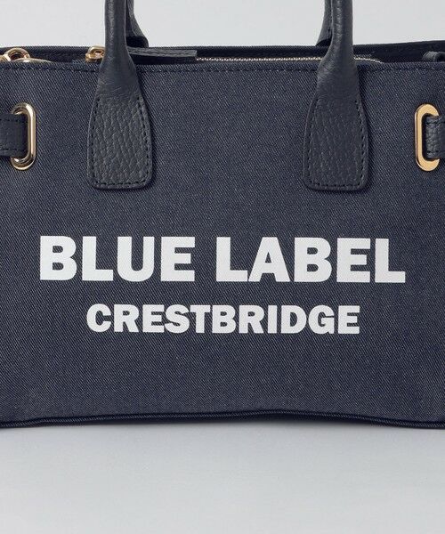 BLUE LABEL / BLACK LABEL CRESTBRIDGE / ブルーレーベル / ブラックレーベル・クレストブリッジ  ショルダーバッグ | ロゴプリントハトメミドルトート | 詳細13