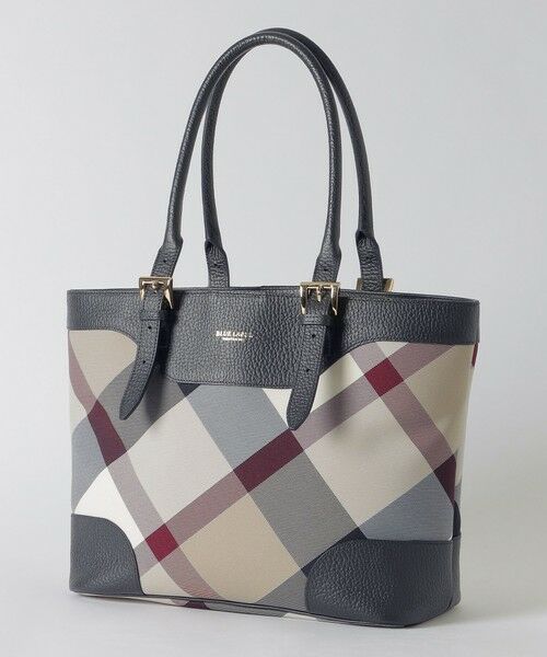 BLUE LABEL / BLACK LABEL CRESTBRIDGE/ブルーレーベル / ブラックレーベル・クレストブリッジ 【10th ANNIVERSARY】クレストブリッジチェックビエラトート ベージュ3 F BLUE LABEL / BLACK LABEL CRESTBRIDGE/ブルーレーベル / ブラックレーベル・クレストブリッジ 【10th ANNIVERSARY】クレストブリッジチェックビエラトート ベージュ3 F