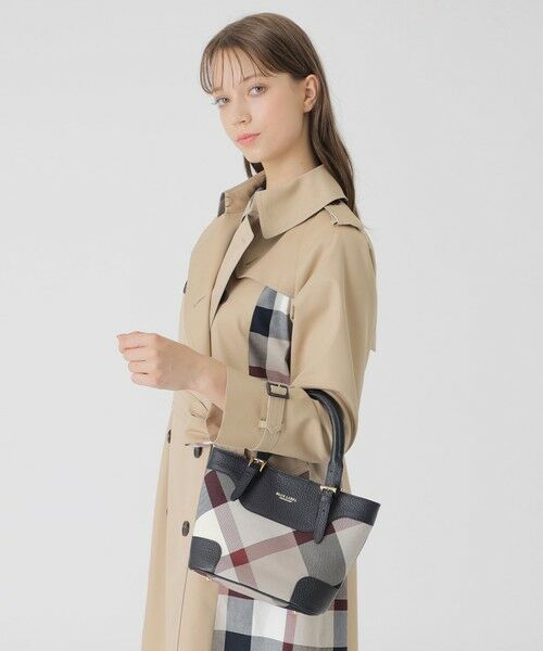 BLUE LABEL / BLACK LABEL CRESTBRIDGE / ブルーレーベル / ブラックレーベル・クレストブリッジ  ショルダーバッグ | 【10th ANNIVERSARY】クレストブリッジチェックビエラミニトート | 詳細13