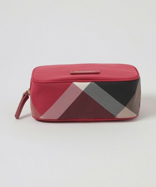 BLUE LABEL / BLACK LABEL CRESTBRIDGE / ブルーレーベル / ブラックレーベル・クレストブリッジ  財布・コインケース・マネークリップ | パーシャルクレストブリッジチェックナイロンポーチ | 詳細7