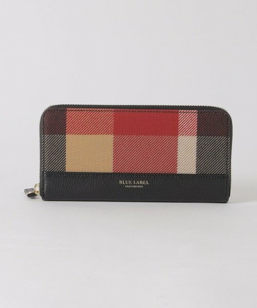 BLUE LABEL / BLACK LABEL CRESTBRIDGE / ブルーレーベル / ブラックレーベル・クレストブリッジ  財布・コインケース・マネークリップ | クレストブリッジチェックPVC長財布 | 詳細4
