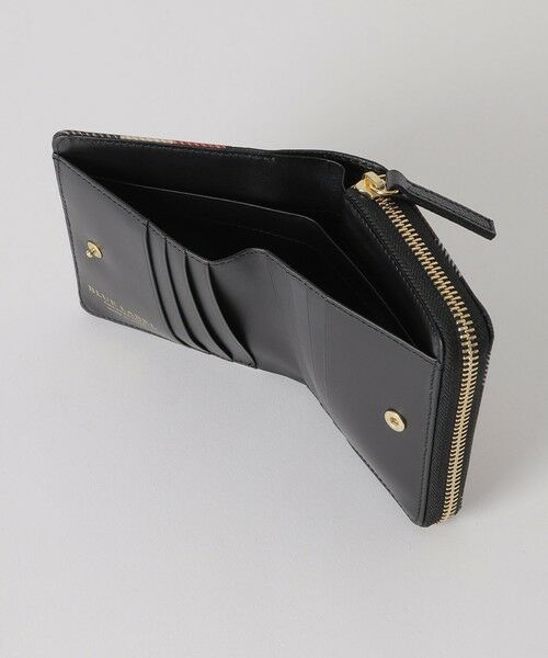 クレストブリッジチェックPVC二つ折り財布 （財布・コインケース