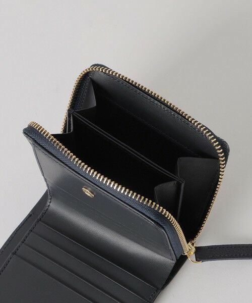 ブルーレーベルクレストブリッジ チェック PVC 二つ折り財布 BLUE LABEL CRESTBRIDGE 財布 クレストブリッジチェックPVC二