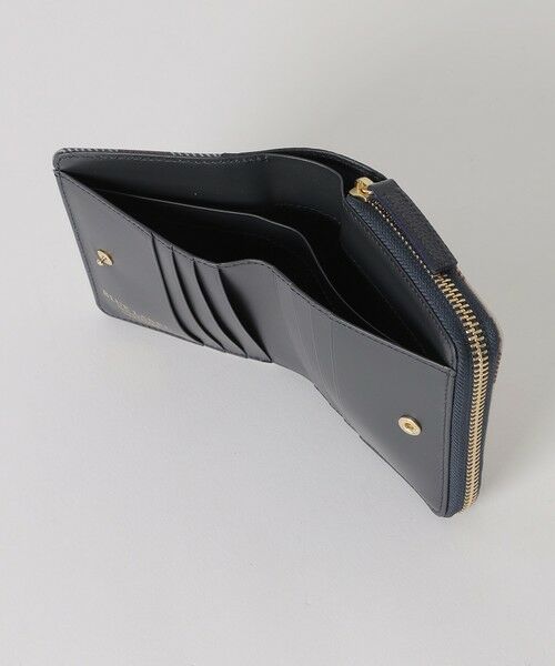 ブルーレーベルクレストブリッジ チェック PVC 二つ折り財布 BLUE LABEL CRESTBRIDGE（ブルーレーベルクレストブリッジ）の