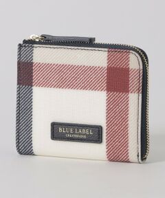 BLUE LABEL / BLACK LABEL CRESTBRIDGE / ブルーレーベル / ブラックレーベル・クレストブリッジ  財布・コインケース・マネークリップ | クレストブリッジチェックPVC L字財布