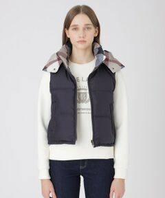 BLUE LABEL / BLACK LABEL CRESTBRIDGE / ブルーレーベル / ブラックレーベル・クレストブリッジ  その他アウター | 【10th ANNIVERSARY】【はっ水】ストレッチタフタリバーシブルダウンベスト