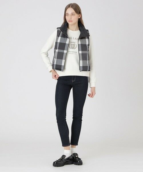 BLUE LABEL / BLACK LABEL CRESTBRIDGE / ブルーレーベル / ブラックレーベル・クレストブリッジ  その他アウター | 【10th ANNIVERSARY】【はっ水】ストレッチタフタリバーシブルダウンベスト | 詳細8