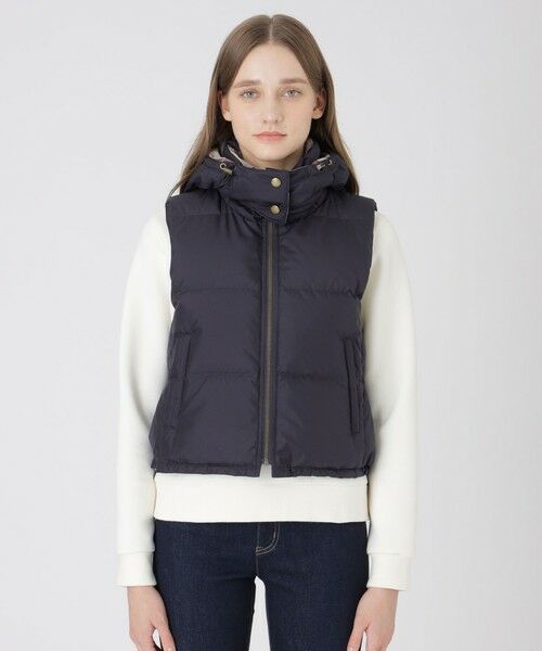 BLUE LABEL / BLACK LABEL CRESTBRIDGE / ブルーレーベル / ブラックレーベル・クレストブリッジ  その他アウター | 【10th ANNIVERSARY】【はっ水】ストレッチタフタリバーシブルダウンベスト | 詳細12