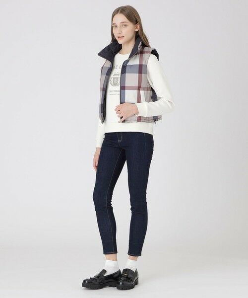 BLUE LABEL / BLACK LABEL CRESTBRIDGE / ブルーレーベル / ブラックレーベル・クレストブリッジ  その他アウター | 【10th ANNIVERSARY】【はっ水】ストレッチタフタリバーシブルダウンベスト | 詳細18