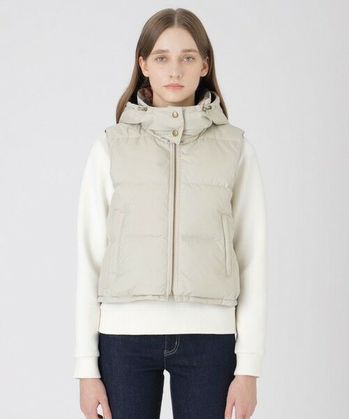 BLUE LABEL / BLACK LABEL CRESTBRIDGE / ブルーレーベル / ブラックレーベル・クレストブリッジ  その他アウター | 【10th ANNIVERSARY】【はっ水】ストレッチタフタリバーシブルダウンベスト | 詳細22