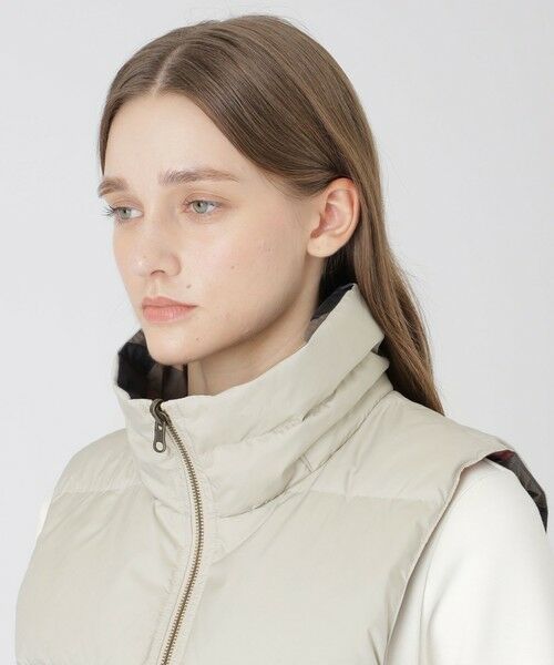 BLUE LABEL / BLACK LABEL CRESTBRIDGE / ブルーレーベル / ブラックレーベル・クレストブリッジ  その他アウター | 【10th ANNIVERSARY】【はっ水】ストレッチタフタリバーシブルダウンベスト | 詳細25