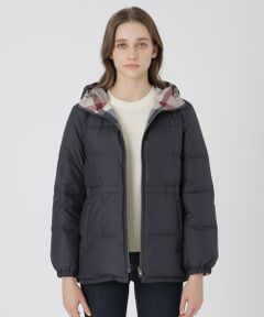 BLUE LABEL / BLACK LABEL CRESTBRIDGE / ブルーレーベル / ブラックレーベル・クレストブリッジ  その他アウター | 【10th ANNIVERSARY】【はっ水】ストレッチタフタリバーシブルダウンコート