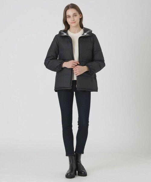 BLUE LABEL / BLACK LABEL CRESTBRIDGE / ブルーレーベル / ブラックレーベル・クレストブリッジ その他アウター | 【10th ANNIVERSARY】【はっ水】ストレッチタフタリバーシブルダウンコート | 詳細1