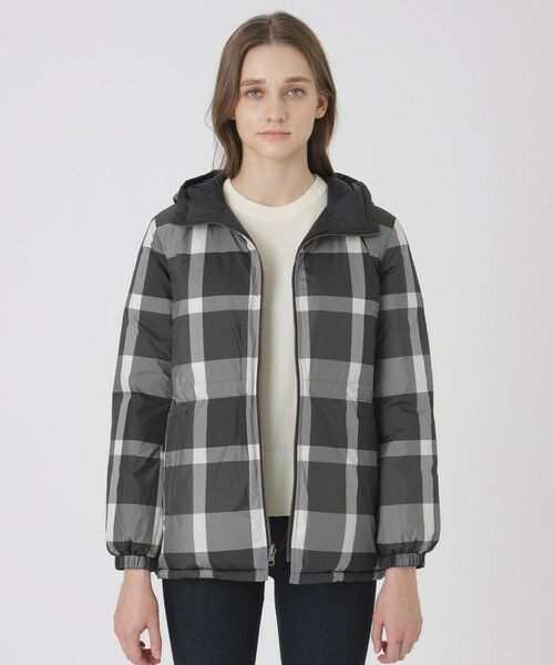 BLUE LABEL / BLACK LABEL CRESTBRIDGE / ブルーレーベル / ブラックレーベル・クレストブリッジ その他アウター | 【10th ANNIVERSARY】【はっ水】ストレッチタフタリバーシブルダウンコート | 詳細7