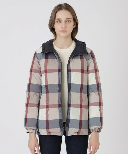 BLUE LABEL / BLACK LABEL CRESTBRIDGE / ブルーレーベル / ブラックレーベル・クレストブリッジ その他アウター | 【10th ANNIVERSARY】【はっ水】ストレッチタフタリバーシブルダウンコート | 詳細17