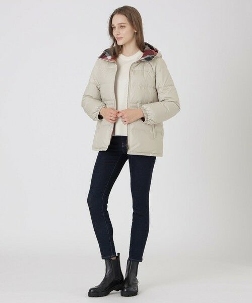 BLUE LABEL / BLACK LABEL CRESTBRIDGE / ブルーレーベル / ブラックレーベル・クレストブリッジ その他アウター | 【10th ANNIVERSARY】【はっ水】ストレッチタフタリバーシブルダウンコート | 詳細21