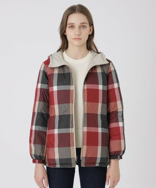 BLUE LABEL / BLACK LABEL CRESTBRIDGE / ブルーレーベル / ブラックレーベル・クレストブリッジ その他アウター | 【10th ANNIVERSARY】【はっ水】ストレッチタフタリバーシブルダウンコート | 詳細27