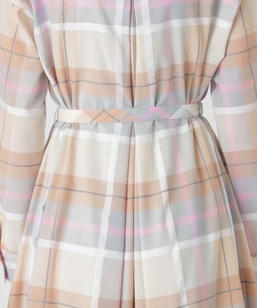 BLUE LABEL / BLACK LABEL CRESTBRIDGE / ブルーレーベル / ブラックレーベル・クレストブリッジ  ドレス | 【取扱店舗限定】クレストブリッジチェックシャドードビーシャツドレス | 詳細5