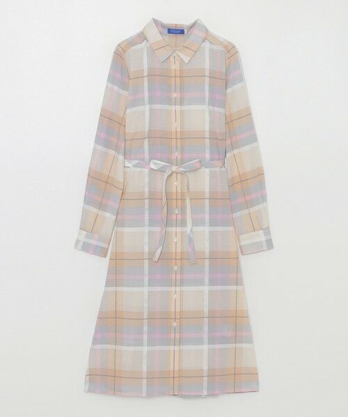 BLUE LABEL / BLACK LABEL CRESTBRIDGE / ブルーレーベル / ブラックレーベル・クレストブリッジ  ドレス | 【取扱店舗限定】クレストブリッジチェックシャドードビーシャツドレス | 詳細7