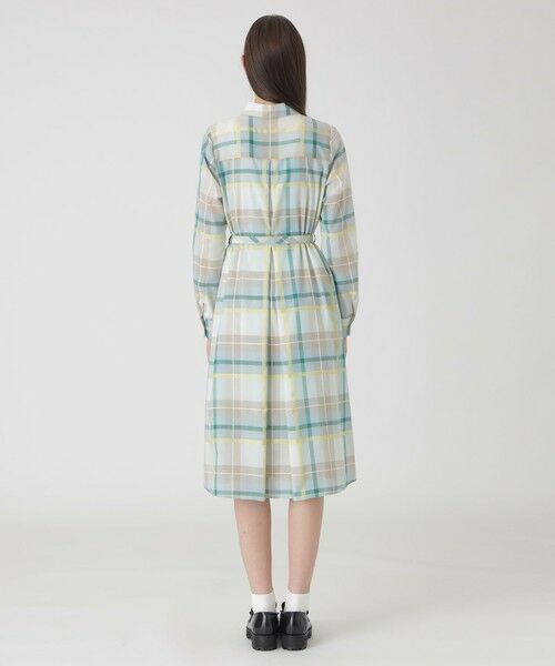BLUE LABEL / BLACK LABEL CRESTBRIDGE / ブルーレーベル / ブラックレーベル・クレストブリッジ  ドレス | 【取扱店舗限定】クレストブリッジチェックシャドードビーシャツドレス | 詳細17