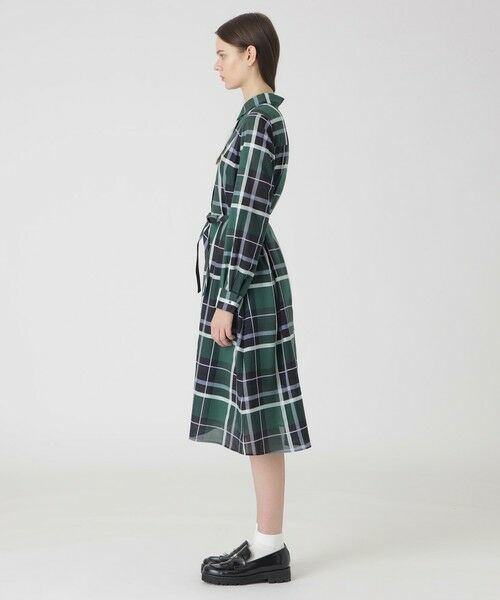 BLUE LABEL / BLACK LABEL CRESTBRIDGE / ブルーレーベル / ブラックレーベル・クレストブリッジ  ドレス | 【取扱店舗限定】クレストブリッジチェックシャドードビーシャツドレス | 詳細24