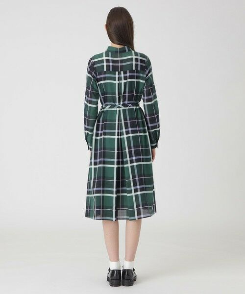 BLUE LABEL / BLACK LABEL CRESTBRIDGE / ブルーレーベル / ブラックレーベル・クレストブリッジ  ドレス | 【取扱店舗限定】クレストブリッジチェックシャドードビーシャツドレス | 詳細25