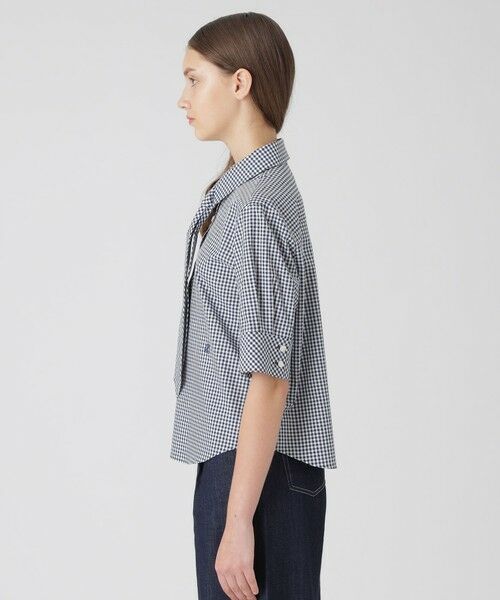 BLUE LABEL / BLACK LABEL CRESTBRIDGE / ブルーレーベル / ブラックレーベル・クレストブリッジ  シャツ・ブラウス | クレストブリッジギンガムチェックブラウス | 詳細2