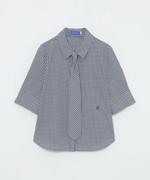 BLUE LABEL / BLACK LABEL CRESTBRIDGE / ブルーレーベル / ブラックレーベル・クレストブリッジ  シャツ・ブラウス | クレストブリッジギンガムチェックブラウス | 詳細6