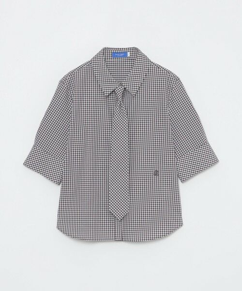 BLUE LABEL / BLACK LABEL CRESTBRIDGE / ブルーレーベル / ブラックレーベル・クレストブリッジ  シャツ・ブラウス | クレストブリッジギンガムチェックブラウス | 詳細12