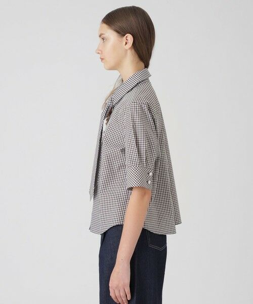 BLUE LABEL / BLACK LABEL CRESTBRIDGE / ブルーレーベル / ブラックレーベル・クレストブリッジ  シャツ・ブラウス | クレストブリッジギンガムチェックブラウス | 詳細8