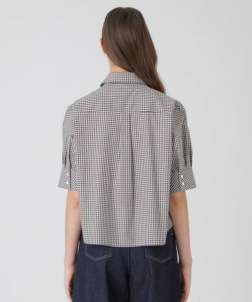 BLUE LABEL / BLACK LABEL CRESTBRIDGE / ブルーレーベル / ブラックレーベル・クレストブリッジ  シャツ・ブラウス | クレストブリッジギンガムチェックブラウス | 詳細9