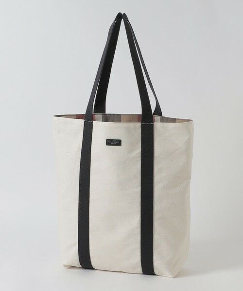 BLUE LABEL / BLACK LABEL CRESTBRIDGE/ブルーレーベル / ブラックレーベル・クレストブリッジ 【一部店舗限定】クレストブリッジチェックリバーシブルトート オフホワイト1 F BLUE LABEL / BLACK LABEL CRESTBRIDGE/ブルーレーベル / ブラックレーベル・クレストブリッジ 【一部店舗限定】クレストブリッジチェックリバーシブルトート オフホワイト1 F